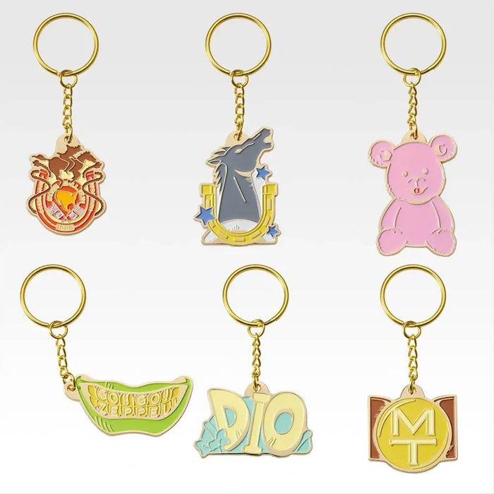 ICHIBAN KUJI JOJO'S BIZARRE ADVENTURE STEEL BALL RUN - METAL CHARM FULL SET LOT H
