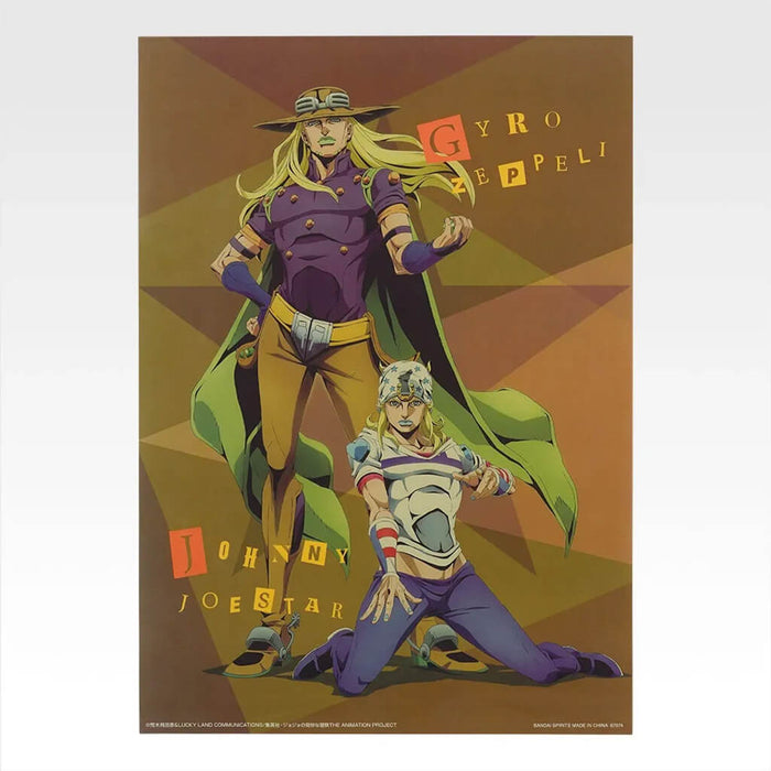 ICHIBAN KUJI JOJO'S BIZARRE ADVENTURE THE GATHERING OF STARS - CLEAR POSTER FULL SET LOT K