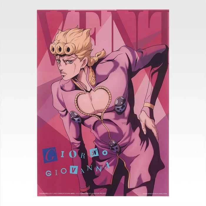 ICHIBAN KUJI JOJO'S BIZARRE ADVENTURE THE GATHERING OF STARS - CLEAR POSTER FULL SET LOT K