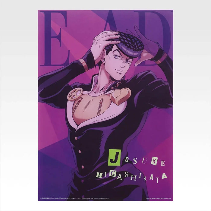 ICHIBAN KUJI JOJO'S BIZARRE ADVENTURE THE GATHERING OF STARS - CLEAR POSTER FULL SET LOT K