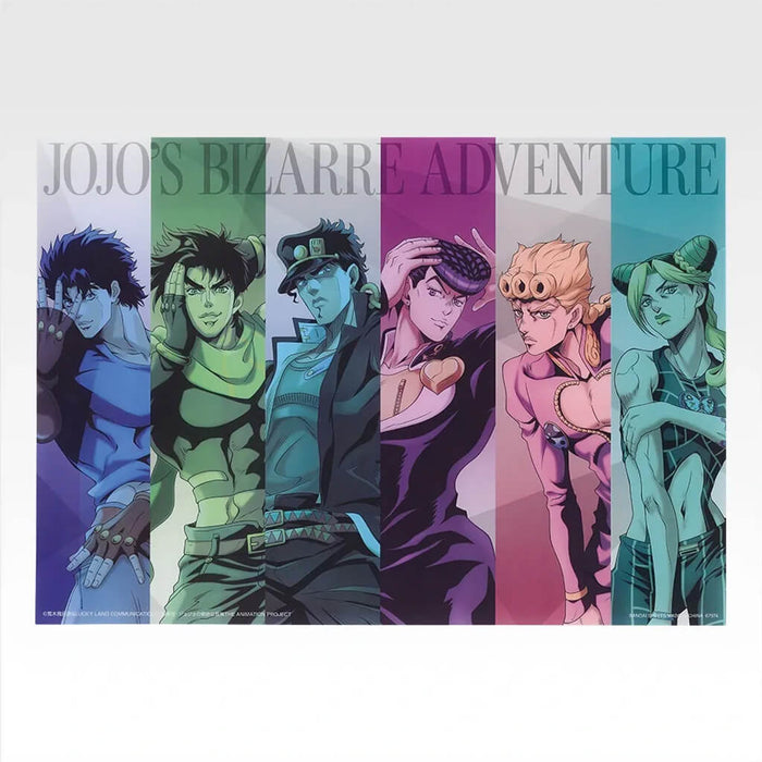 ICHIBAN KUJI JOJO'S BIZARRE ADVENTURE THE GATHERING OF STARS - CLEAR POSTER FULL SET LOT K