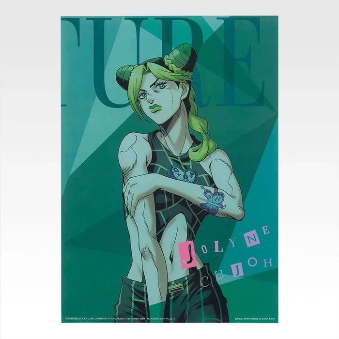ICHIBAN KUJI JOJO'S BIZARRE ADVENTURE THE GATHERING OF STARS - CLEAR POSTER FULL SET LOT K