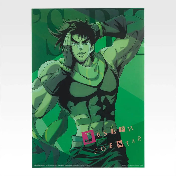 ICHIBAN KUJI JOJO'S BIZARRE ADVENTURE THE GATHERING OF STARS - CLEAR POSTER FULL SET LOT K