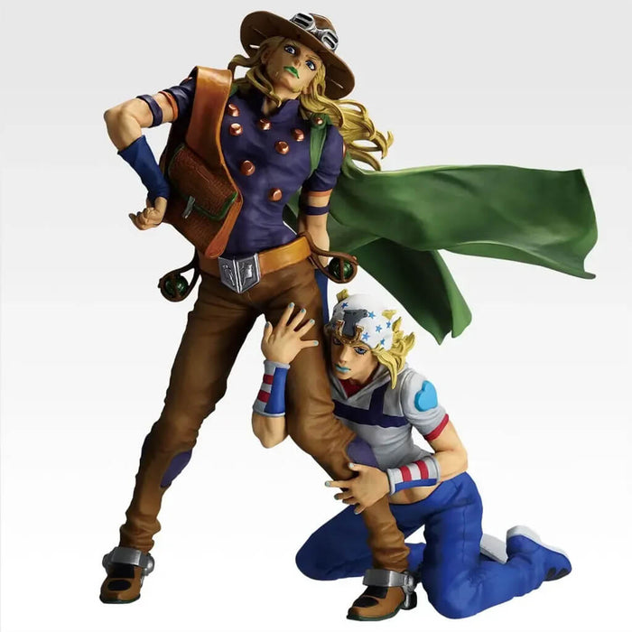 ICHIBAN KUJI JOJO'S BIZARRE ADVENTURE THE GATHERING OF STARS - FIGURINE JOHNNY JOESTAR & GYRO ZEPPELI LAST ONE