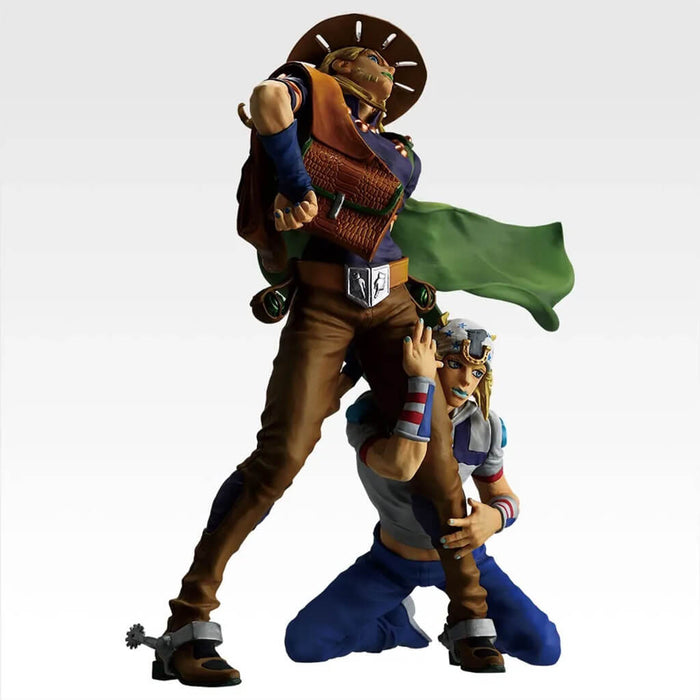 ICHIBAN KUJI JOJO'S BIZARRE ADVENTURE THE GATHERING OF STARS - FIGURINE JOHNNY JOESTAR & GYRO ZEPPELI LAST ONE
