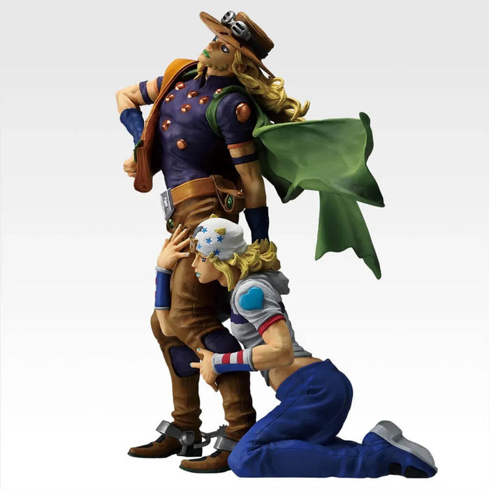 ICHIBAN KUJI JOJO'S BIZARRE ADVENTURE THE GATHERING OF STARS - FIGURINE JOHNNY JOESTAR & GYRO ZEPPELI LAST ONE