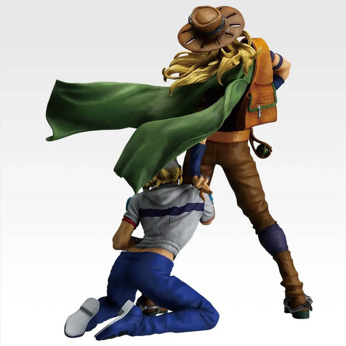 ICHIBAN KUJI JOJO'S BIZARRE ADVENTURE THE GATHERING OF STARS - FIGURINE JOHNNY JOESTAR & GYRO ZEPPELI LAST ONE