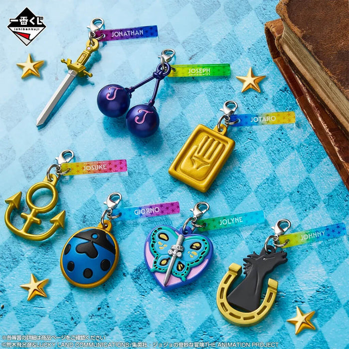 ICHIBAN KUJI JOJO'S BIZARRE ADVENTURE THE GATHERING OF STARS - MINIATURE CHARM FULL SET LOT I
