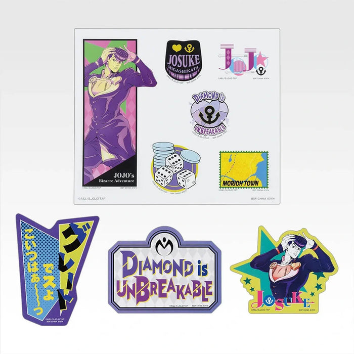 ICHIBAN KUJI JOJO'S BIZARRE ADVENTURE THE GATHERING OF STARS - STICKER COLLECTION FULL SET LOT L
