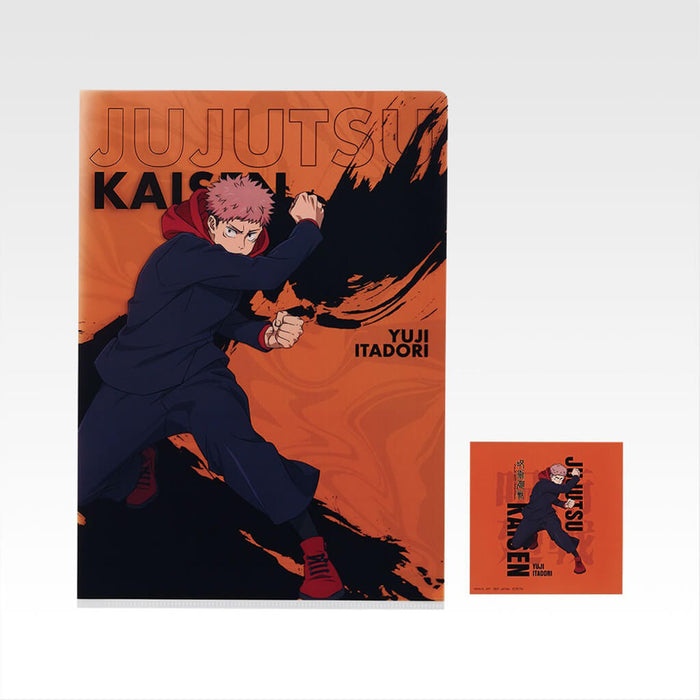 ICHIBAN KUJI JUJUTSU KAISEN 5th ANNIVERSARY - CLEAR FILE + STICKERS FULL SET LOT K