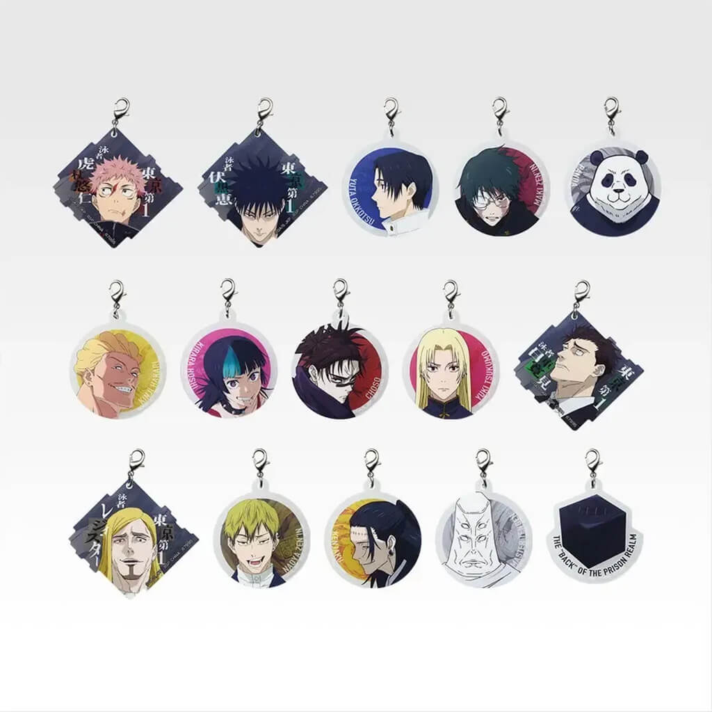 Goodies Acrylic Charm Ichiban Kuji 5 cm Lot M - Jujutsu Kaisen | Japandco