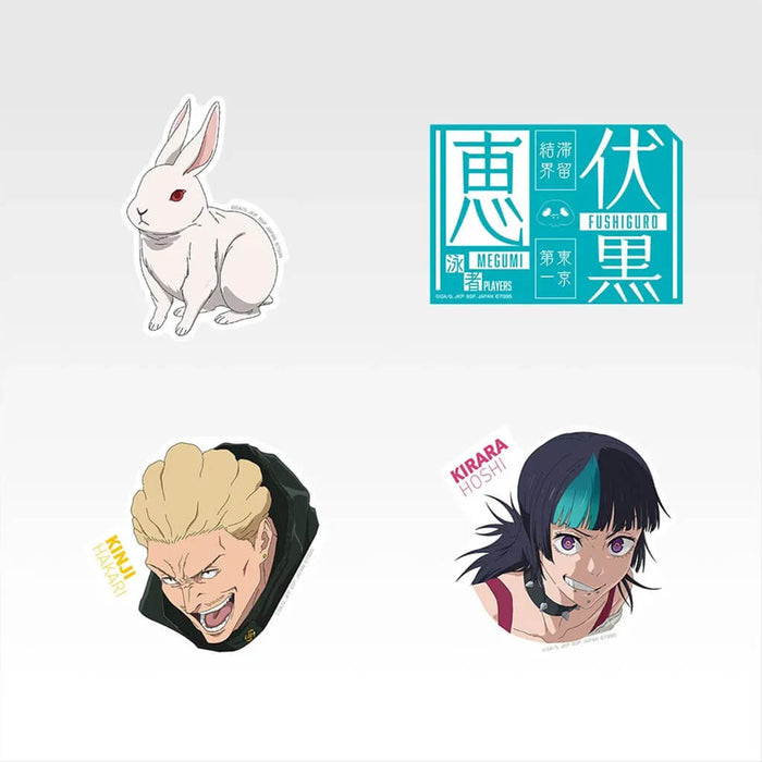 ICHIBAN KUJI JUJUTSU KAISEN DEATH RETURN ICHI - STICKERS FULL SET LOT N