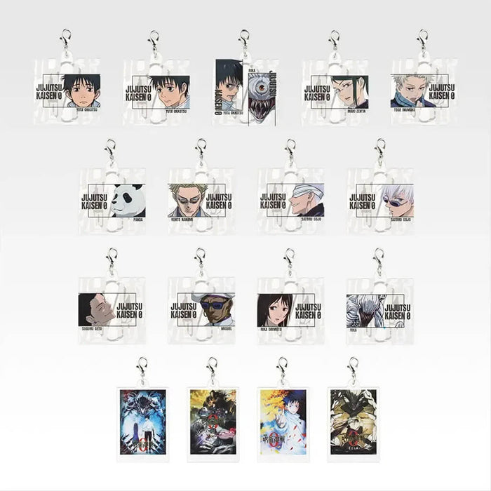 ICHIBAN KUJI JUJUTSU KAISEN THE MOVIE 0 1224 - ACRYLIC CHARM FULL SET LOT G