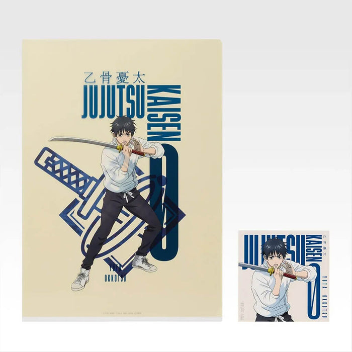 ICHIBAN KUJI JUJUTSU KAISEN THE MOVIE 0 1224 - CLEAR FILE + STICKERS FULL SET LOT E