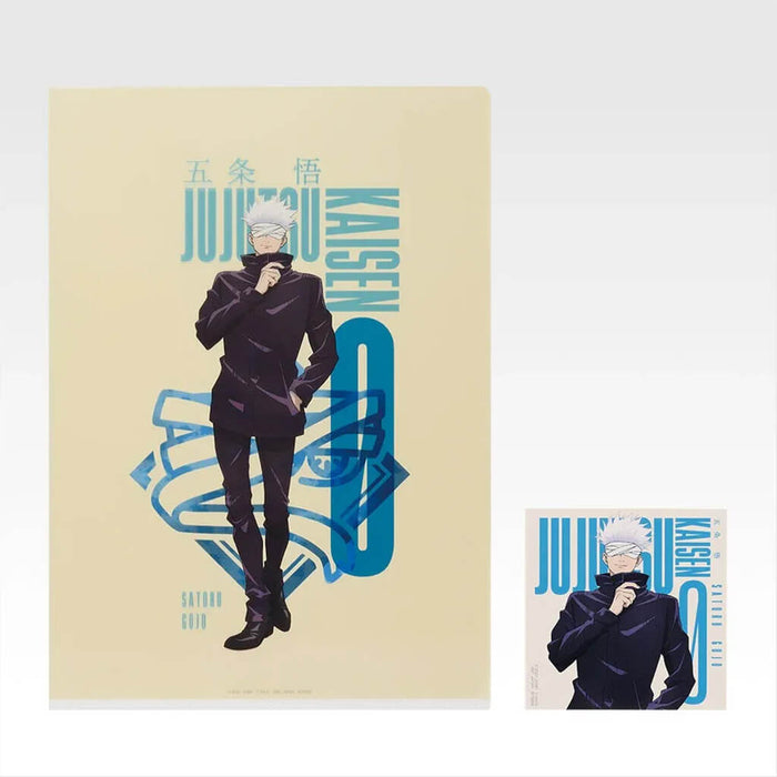 ICHIBAN KUJI JUJUTSU KAISEN THE MOVIE 0 1224 - CLEAR FILE + STICKERS FULL SET LOT E