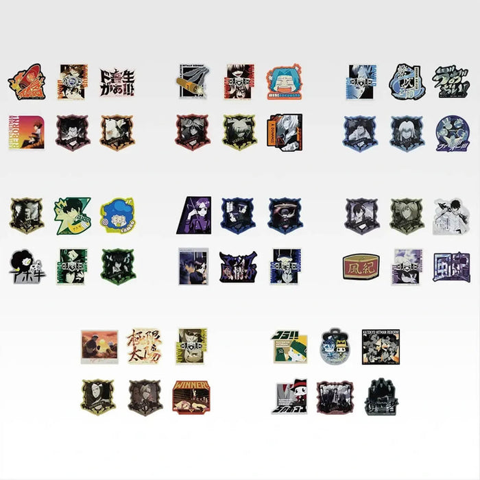 ICHIBAN KUJI KATEKYO HITMAN REBORN! RING BATTLE - STICKER FULL SET LOT J
