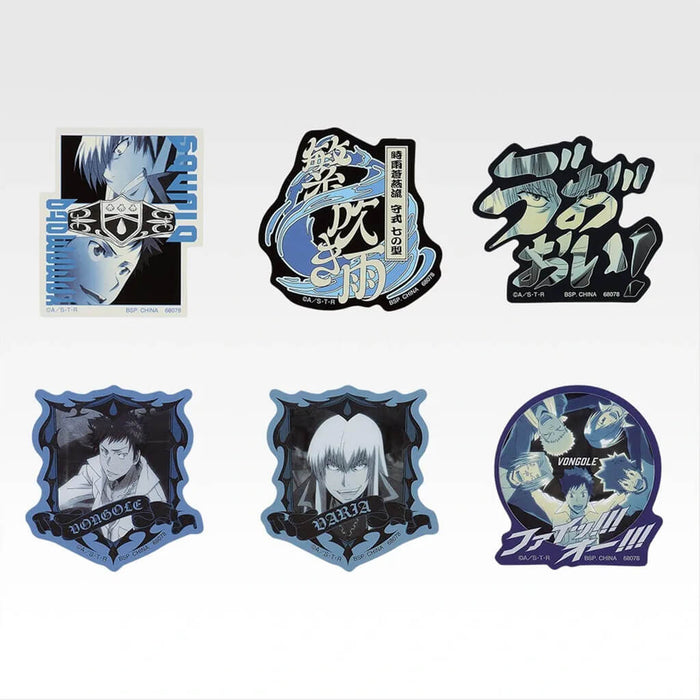 ICHIBAN KUJI KATEKYO HITMAN REBORN! RING BATTLE - STICKER FULL SET LOT J