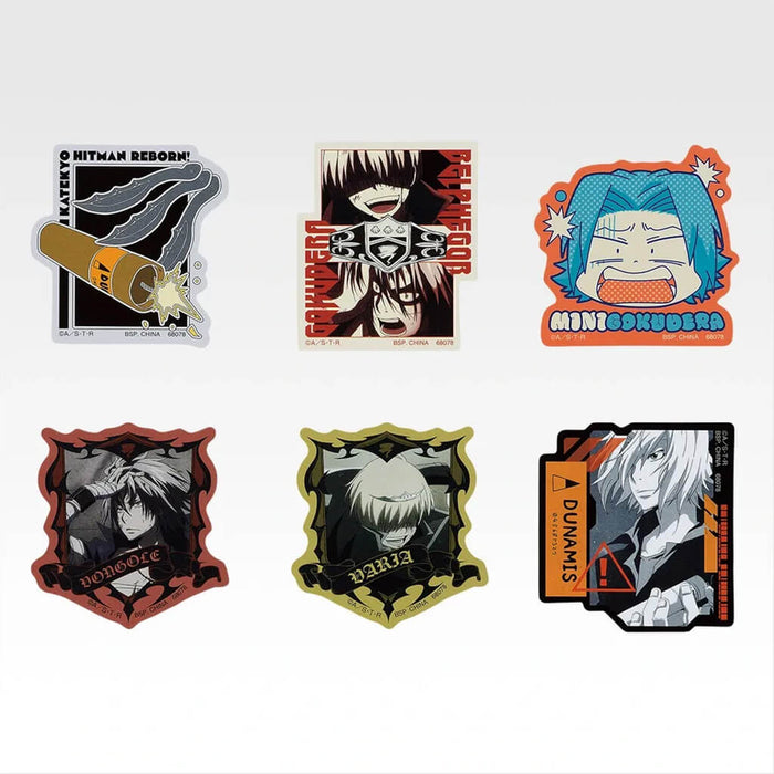 ICHIBAN KUJI KATEKYO HITMAN REBORN! RING BATTLE - STICKER FULL SET LOT J
