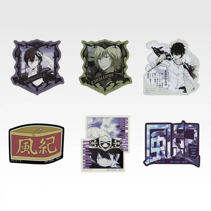 ICHIBAN KUJI KATEKYO HITMAN REBORN! RING BATTLE - STICKER FULL SET LOT J