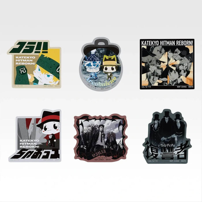 ICHIBAN KUJI KATEKYO HITMAN REBORN! RING BATTLE - STICKER FULL SET LOT J