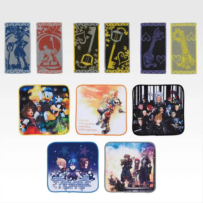 ICHIBAN KUJI KINGDOM HEARTS 25th ANNIVERSARY - TOWEL FULL SET LOT E
