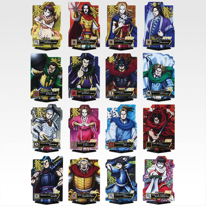 ICHIBAN KUJI KINGDOM THE ANIMATION NEXT GENERATION OF HEROES - LOTE COMPLETO DE SOPORTES ACRÍLICOS E