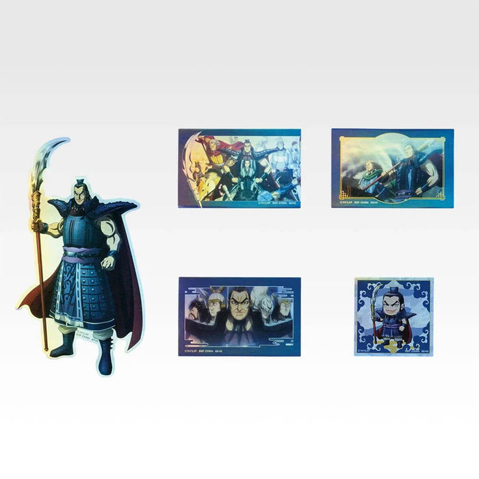 ICHIBAN KUJI KINGDOM THE ANIMATION THE TWO WHEELS OF WISDOM - HOLOGRAM STICKER FULL SET LOT I