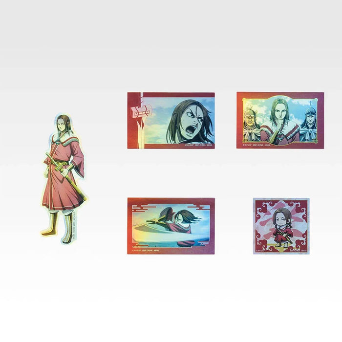 ICHIBAN KUJI KINGDOM THE ANIMATION THE TWO WHEELS OF WISDOM - HOLOGRAM STICKER FULL SET LOT I