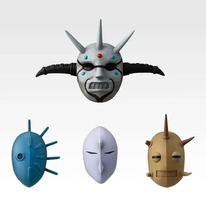 ICHIBAN KUJI KINGDOM THE ANIMATION THE TWO WHEELS OF WISDOM - MASK MAGNET FULL SET LOT E