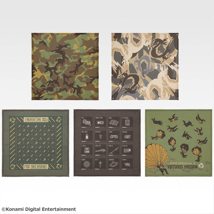 ICHIBAN KUJI METAL GEAR SOLID Δ: SNAKE EATER - TOWEL FULL SET LOT E