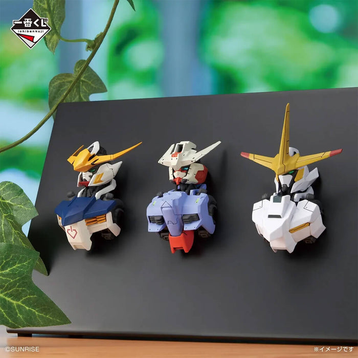 ICHIBAN KUJI MOBILE SUIT GUNDAM IRON-BLOODED ORPHANS - HEAD MAGNET MS FULL SET LOT E