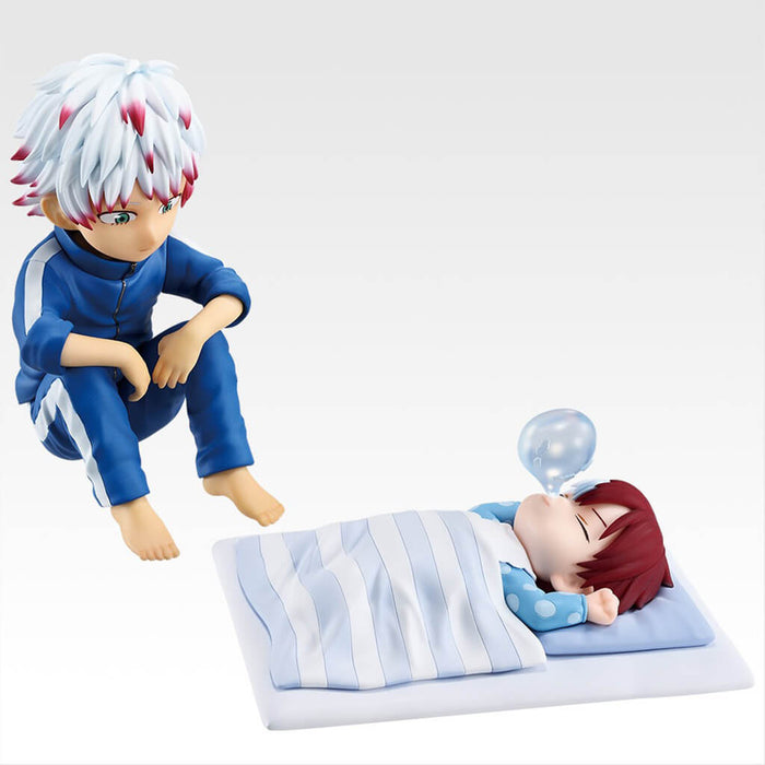 ICHIBAN KUJI MY HERO ACADEMIA SOBRE LA FELICIDAD - FIGURAS TOYA TODOROKI &amp; SHOTO TODOROKI (INFANCIA) LOTE F