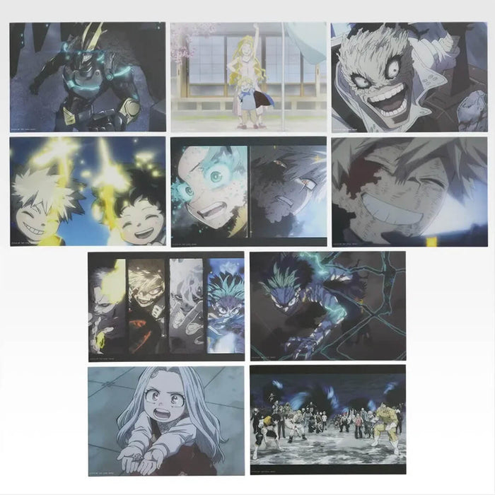 ICHIBAN KUJI MY HERO ACADEMIA A STORY OF ALWAYS REACHING OUT A HELPING HAND - CANVAS STYLE BOARD FULL SET LOT H