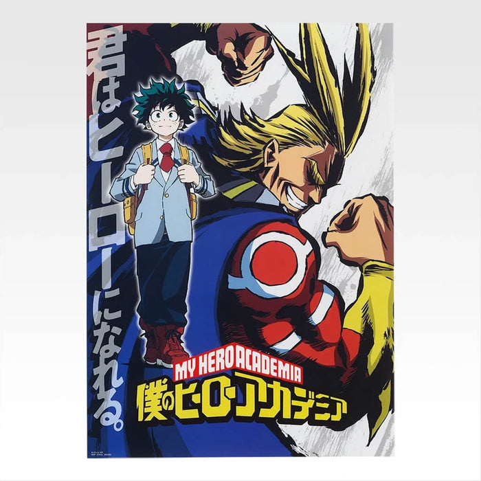 ICHIBAN KUJI MY HERO ACADEMIA A STORY OF ALWAYS REACHING OUT A HELPING HAND - CLEAR POSTER FULL SET LOT I
