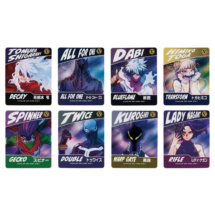 ICHIBAN KUJI MY HERO ACADEMIA CONFLICTING FEELINGS - STICKERS FULL SET LOT J