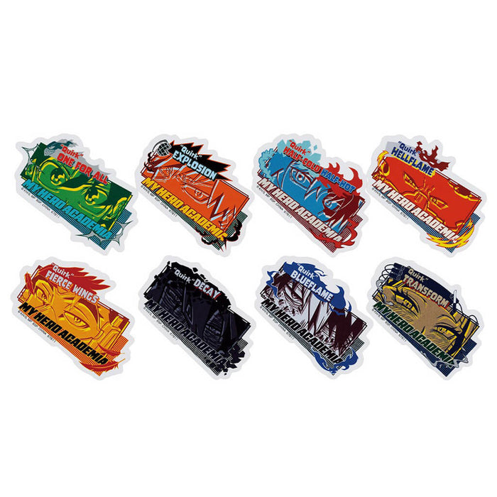 ICHIBAN KUJI MY HERO ACADEMIA CONFLICTING FEELINGS - STICKERS FULL SET LOT J