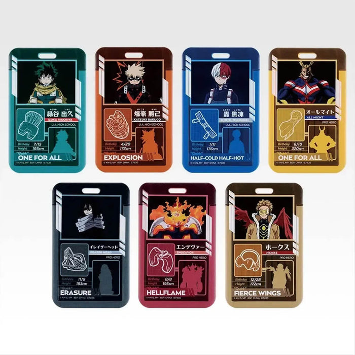ICHIBAN KUJI MY HERO ACADEMIA FURTHER - CARD HOLDER FULL SET LOT K