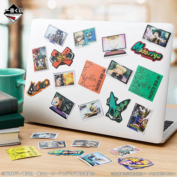 ICHIBAN KUJI MY HERO ACADEMIA FURTHER - STICKER FULL SET LOT L