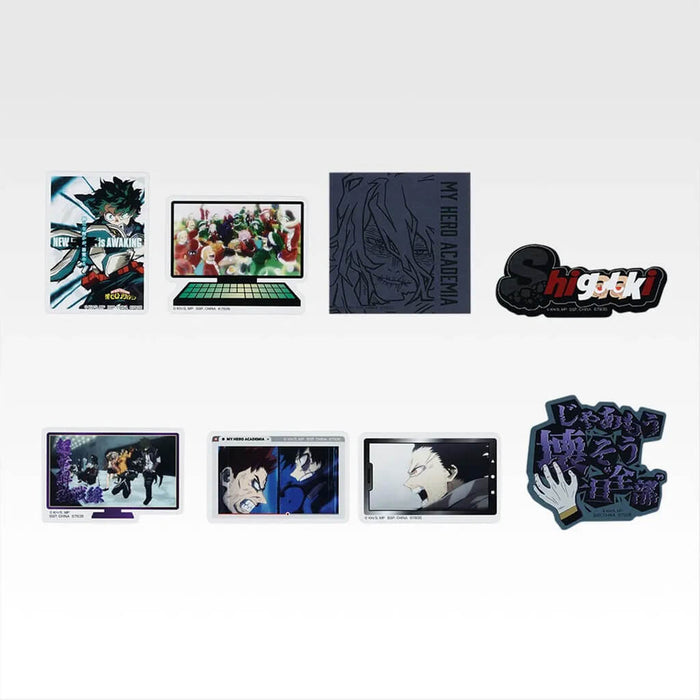 ICHIBAN KUJI MY HERO ACADEMIA FURTHER - STICKER FULL SET LOT L