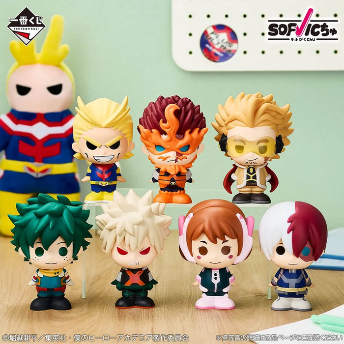 ICHIBAN KUJI MY HERO ACADEMIA SPUN FEELINGS - FIGURES SOFVICCHU FULL SET LOT F