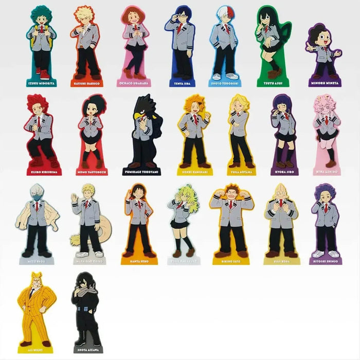 ICHIBAN KUJI MY HERO ACADEMIA SPUN FEELINGS - RUBBER STAND FULL SET LOT I