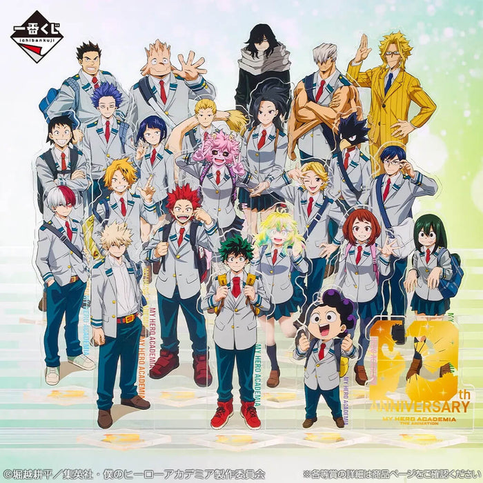 ICHIBAN KUJI MY HERO ACADEMIA THE STORY OF BECOMING THE GREATEST HERO - ACRYLIC STAND FULL SET LOT G