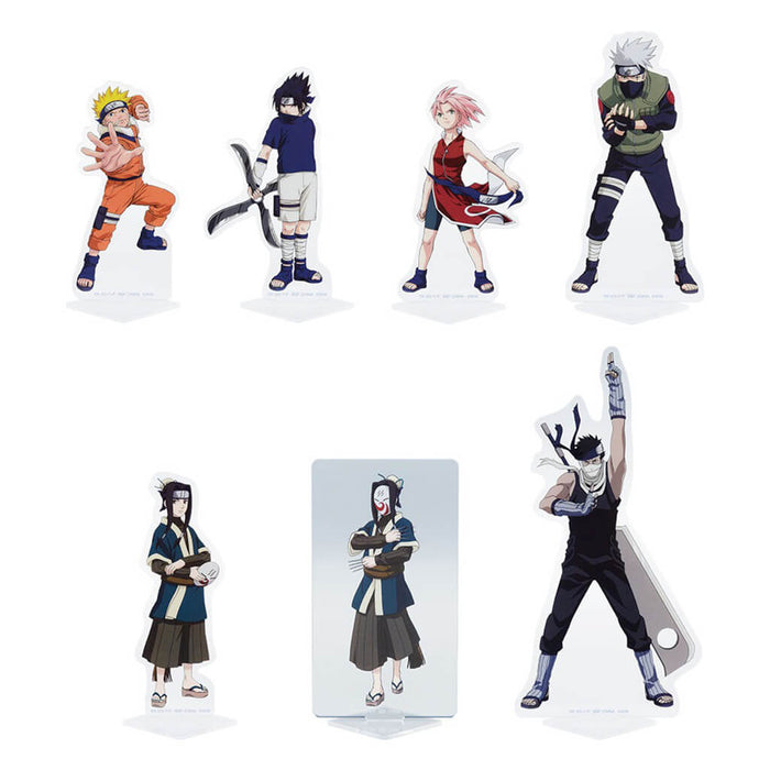 ICHIBAN KUJI NARUTO LAND OF WAVES - LOTE COMPLETO DE SOPORTES DE ACRÍLICO G