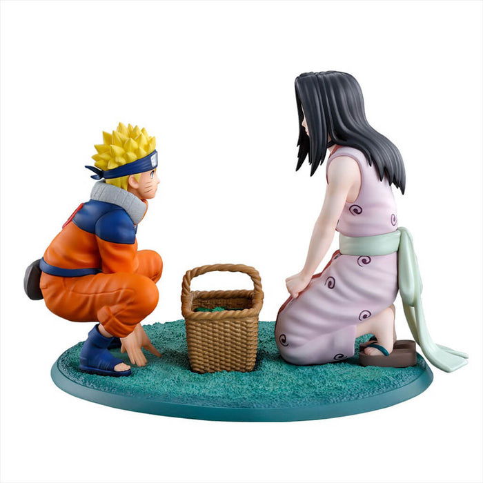 ICHIBAN KUJI NARUTO TIERRA DE ONDAS - NARUTO UZUMAKI &amp; HAKU FIGURA LOTE C
