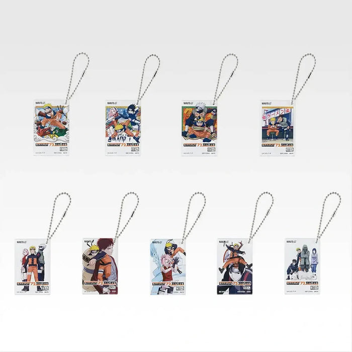 ICHIBAN KUJI NARUTO SHIPPUDEN KAZEKAGE RESCUE ARC - ACRYLIC CHARM FULL SET LOT H