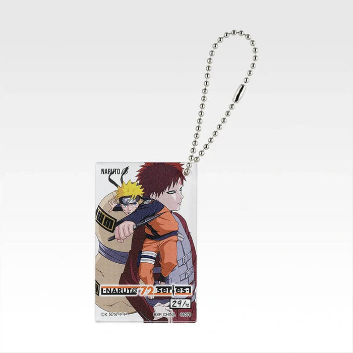ICHIBAN KUJI NARUTO SHIPPUDEN KAZEKAGE RESCUE ARC - ACRYLIC CHARM FULL SET LOT H