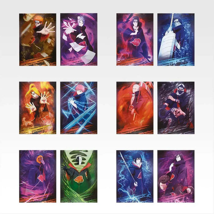 ICHIBAN KUJI NARUTO SHIPPUDEN KAZEKAGE RESCUE ARC - VISUAL SHEET FULL SET LOT I