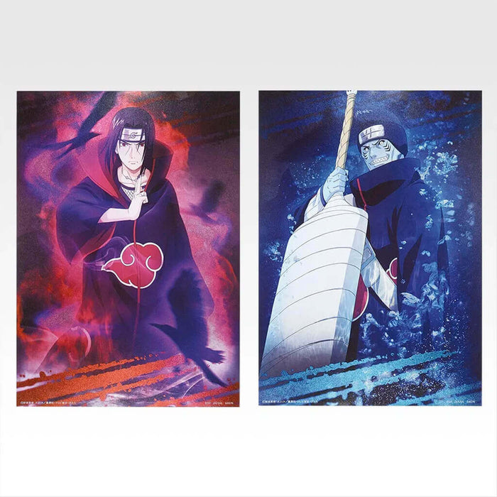ICHIBAN KUJI NARUTO SHIPPUDEN KAZEKAGE RESCUE ARC - VISUAL SHEET FULL SET LOT I