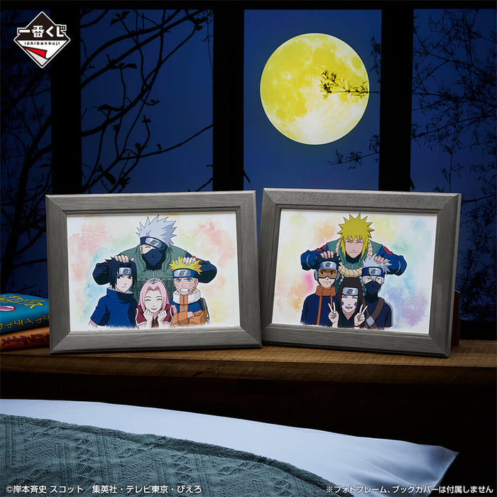 ICHIBAN KUJI NARUTO SHIPPUDEN RED EYES THAT REFLECT THE SOUL - CANVAS BOARD FULL SET LOT I