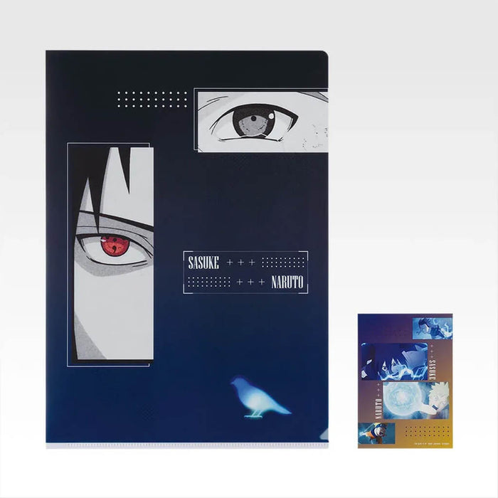 ICHIBAN KUJI NARUTO SHIPPUDEN THE BRIDGE OF PEACE AND THE LAMENT OF REINCARNATION - CLEAR FILE + STICKERS FULL SET LOT J